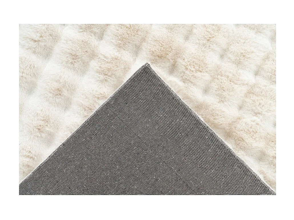 Tapijt 170x120cm, design H008Y in ivoorkleur - Comfort en elegantie voor uw interieur