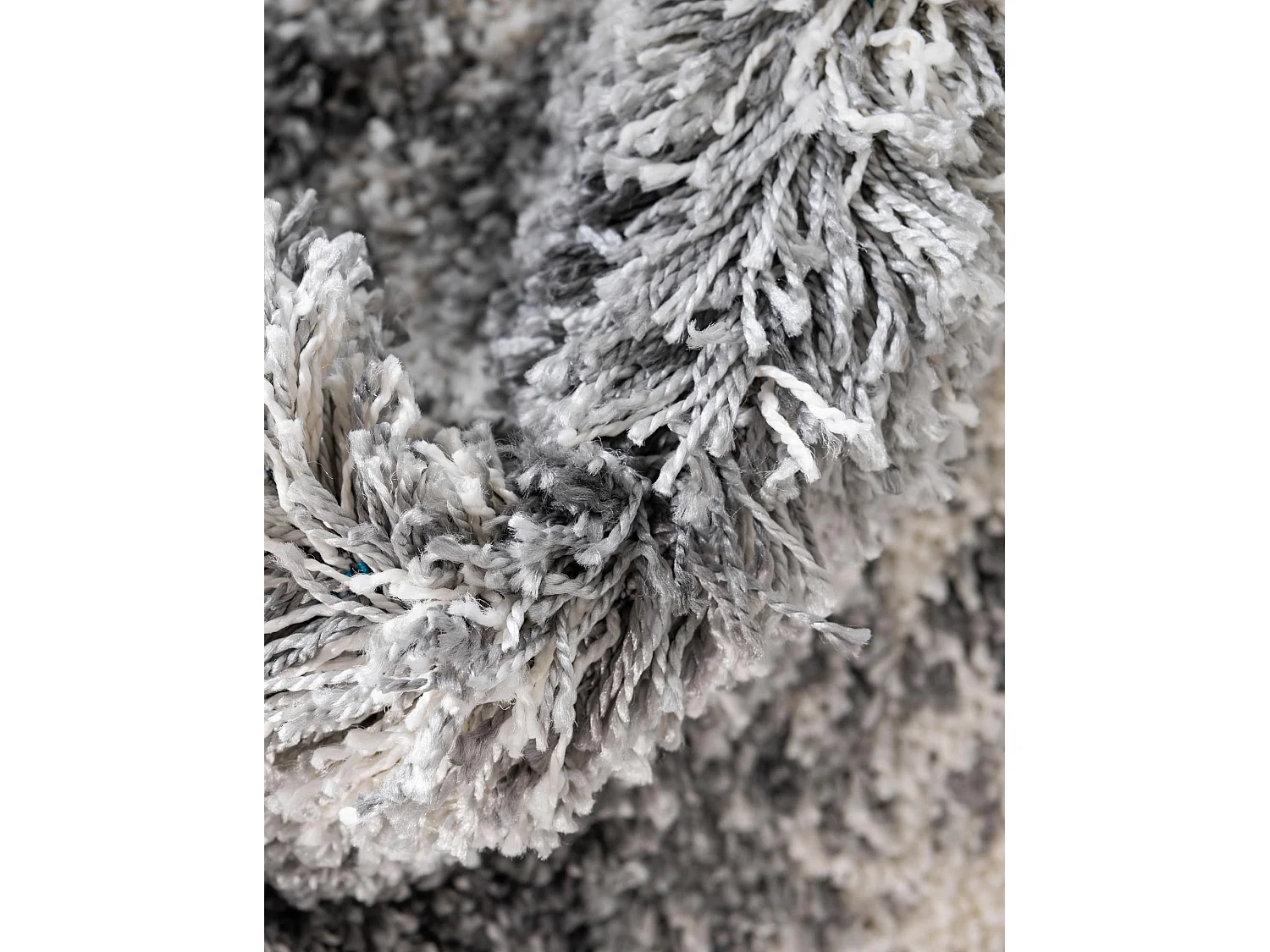 Tapis shaggy 300x395 Gris foncé Lachen Haze