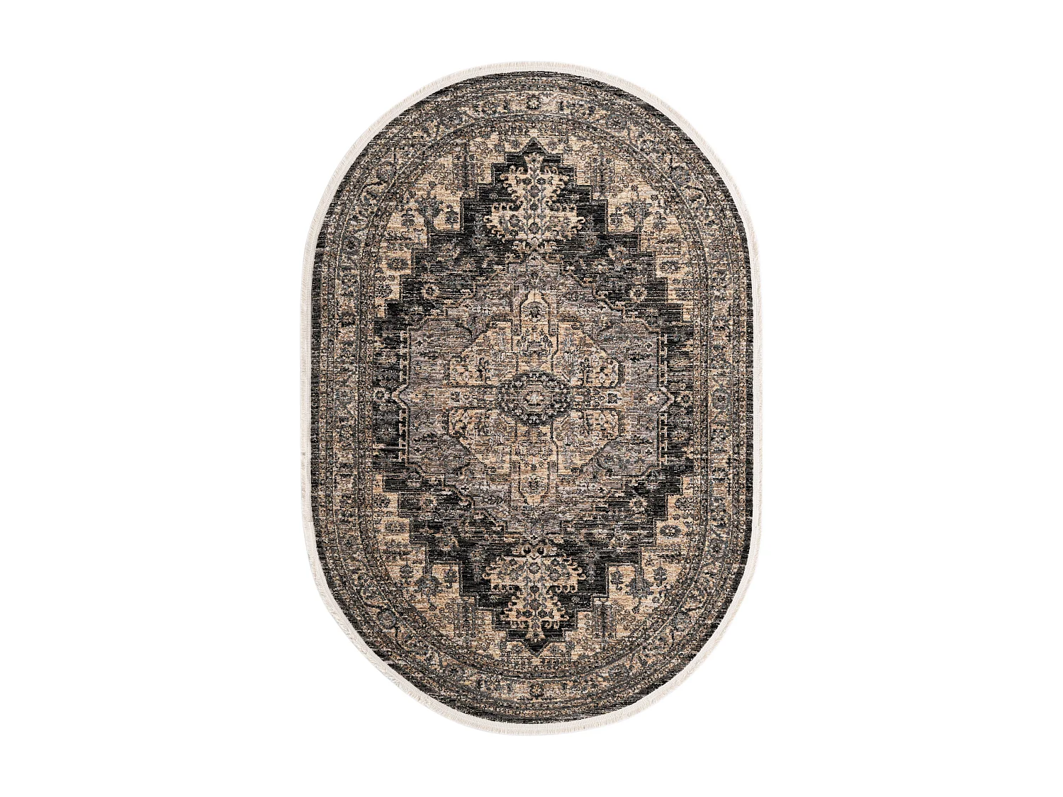 Teppich 125x185 Grau Zora Classical