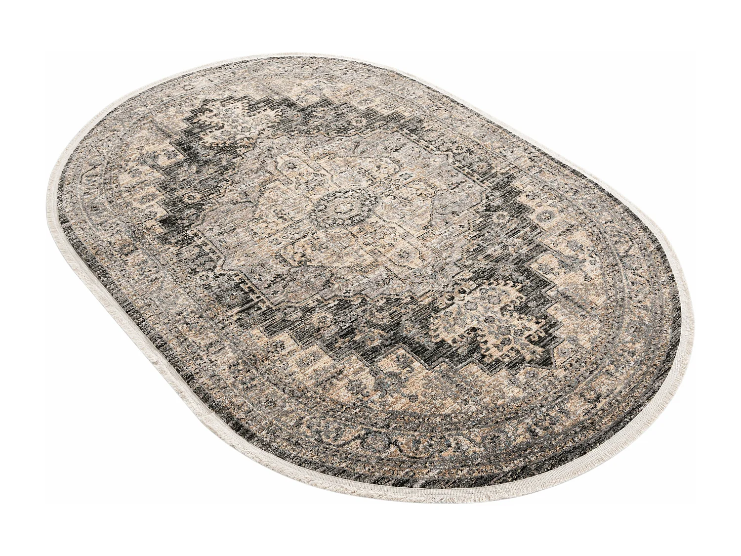 Teppich 125x185 Grau Zora Classical