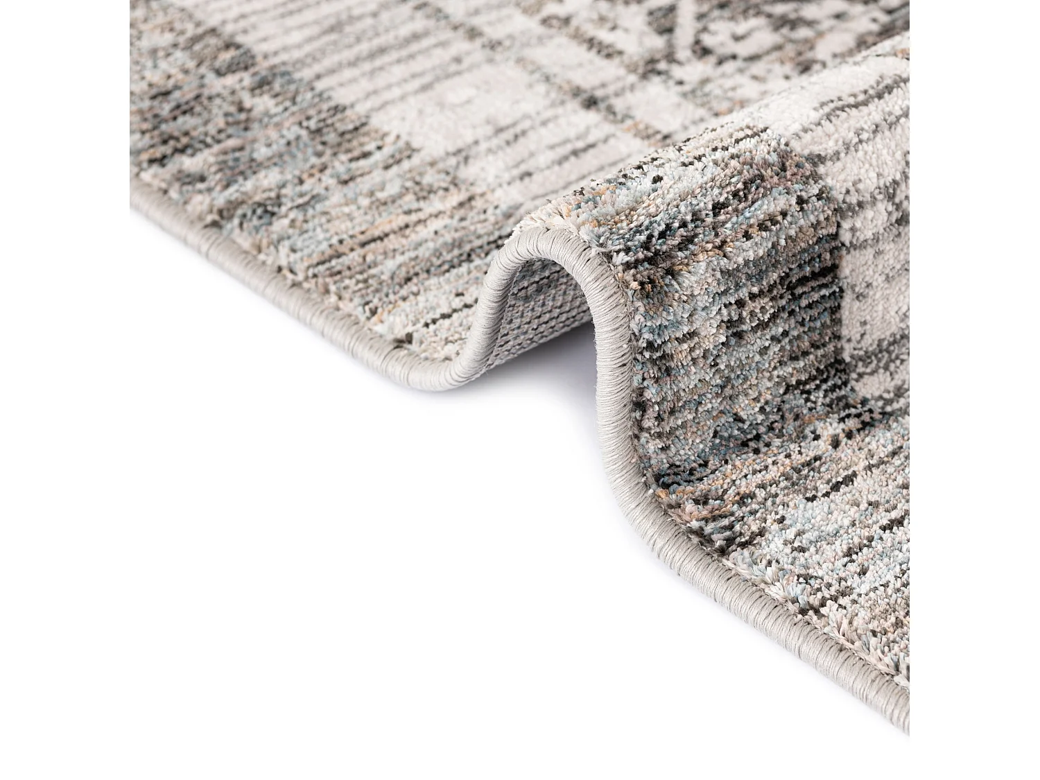 Teppich 125x185 Grau Zora Mosaic