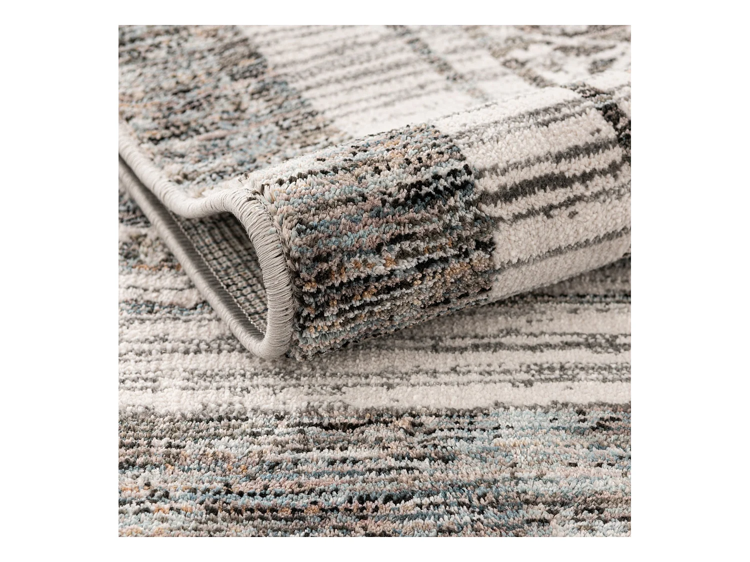 Teppich 185x275 Grau Zora Mosaic