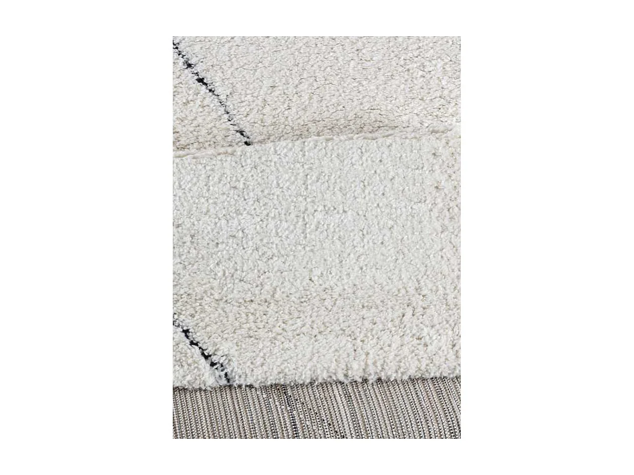 Tapis berbère shaggy - MARRAKECH 361 Noir 200*290