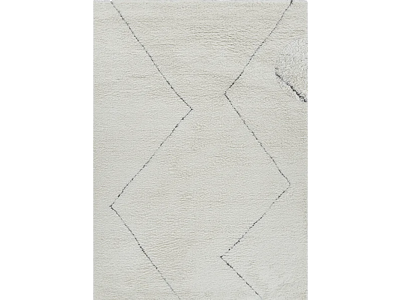 Tapis berbère shaggy - MARRAKECH 361 Noir 200*290