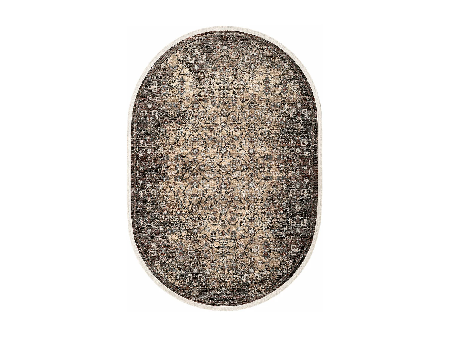 Tapis 125x185 Marron Zora Blege