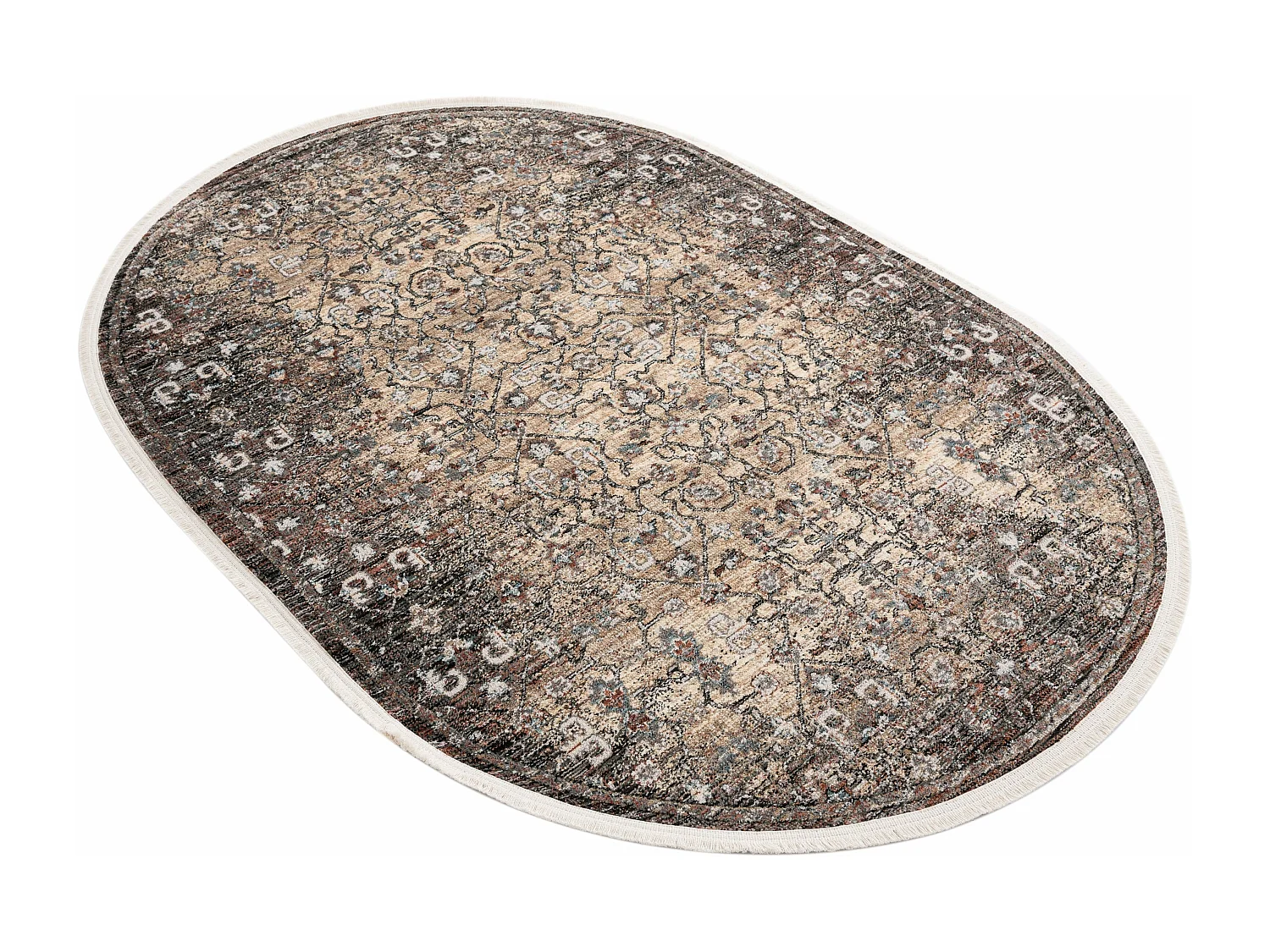 Tapis 125x185 Marron Zora Blege