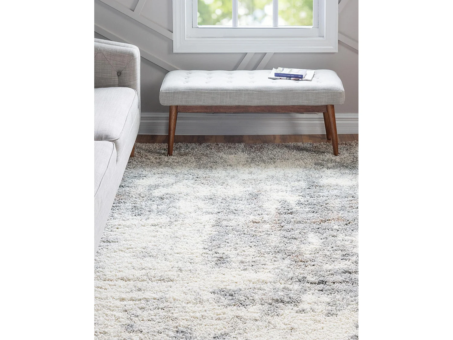 Tapis shaggy 100x160 Marron Lachen Haze