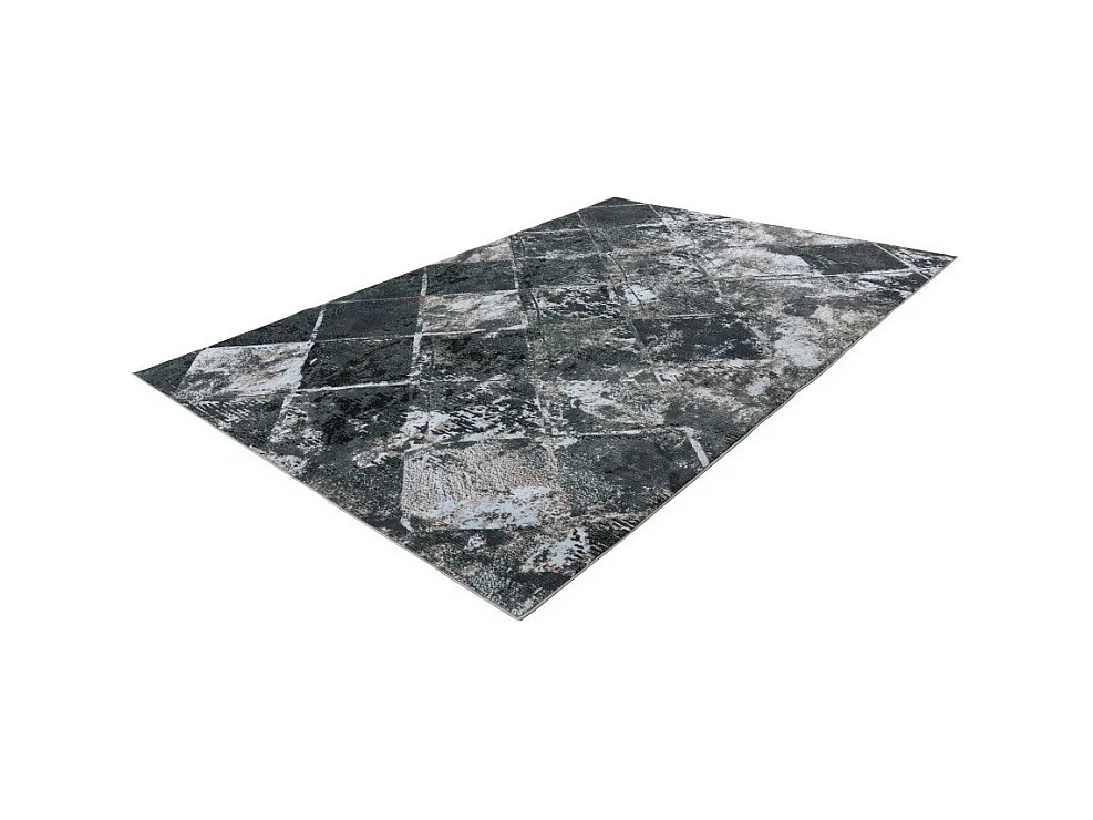 Tapis 230x160cm, design G508A coloris bleu pétrole - Confort et élégance pour votre intérieur