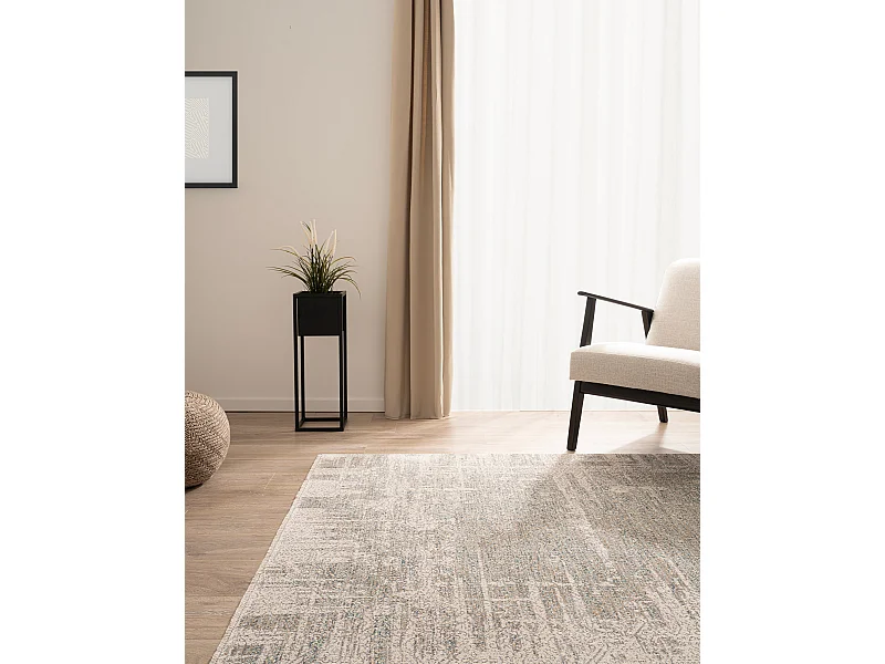 Teppich 245x305 Elfenbein Zora Modern