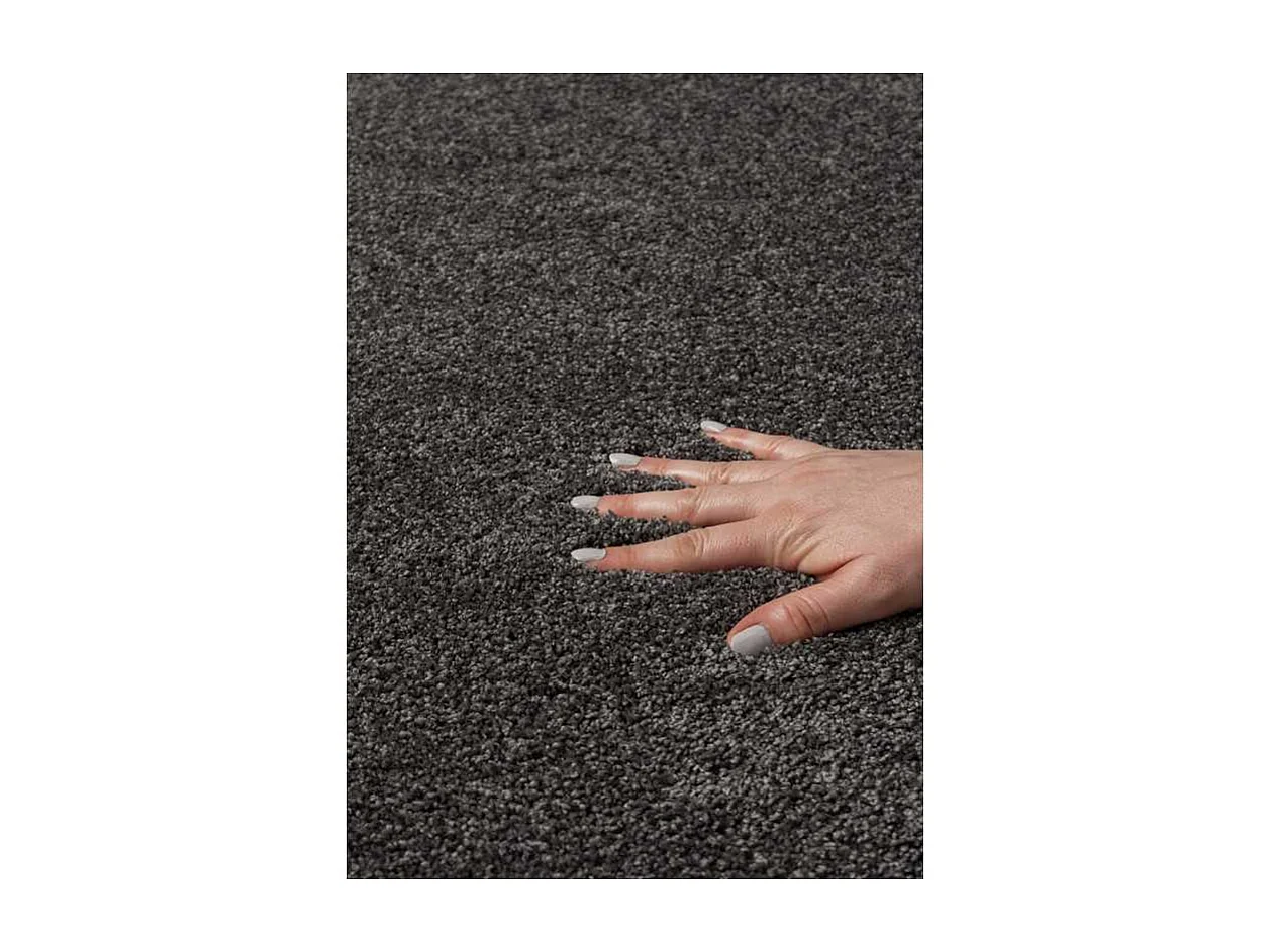 Tapis uni - MONTANA Gris anthracite 120*120