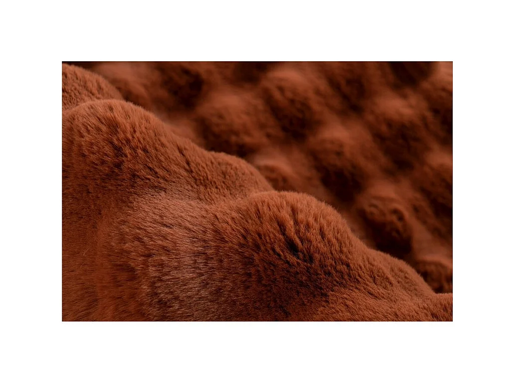 Tapete 230x160cm, design H008Y na cor terracota vermelha - Conforto e elegância para o seu interior.