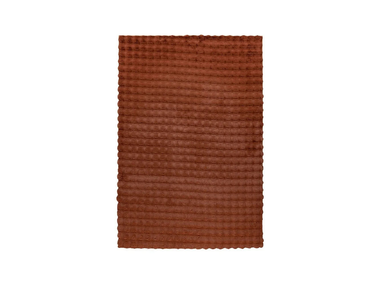 Tapete 230x160cm, design H008Y na cor terracota vermelha - Conforto e elegância para o seu interior.