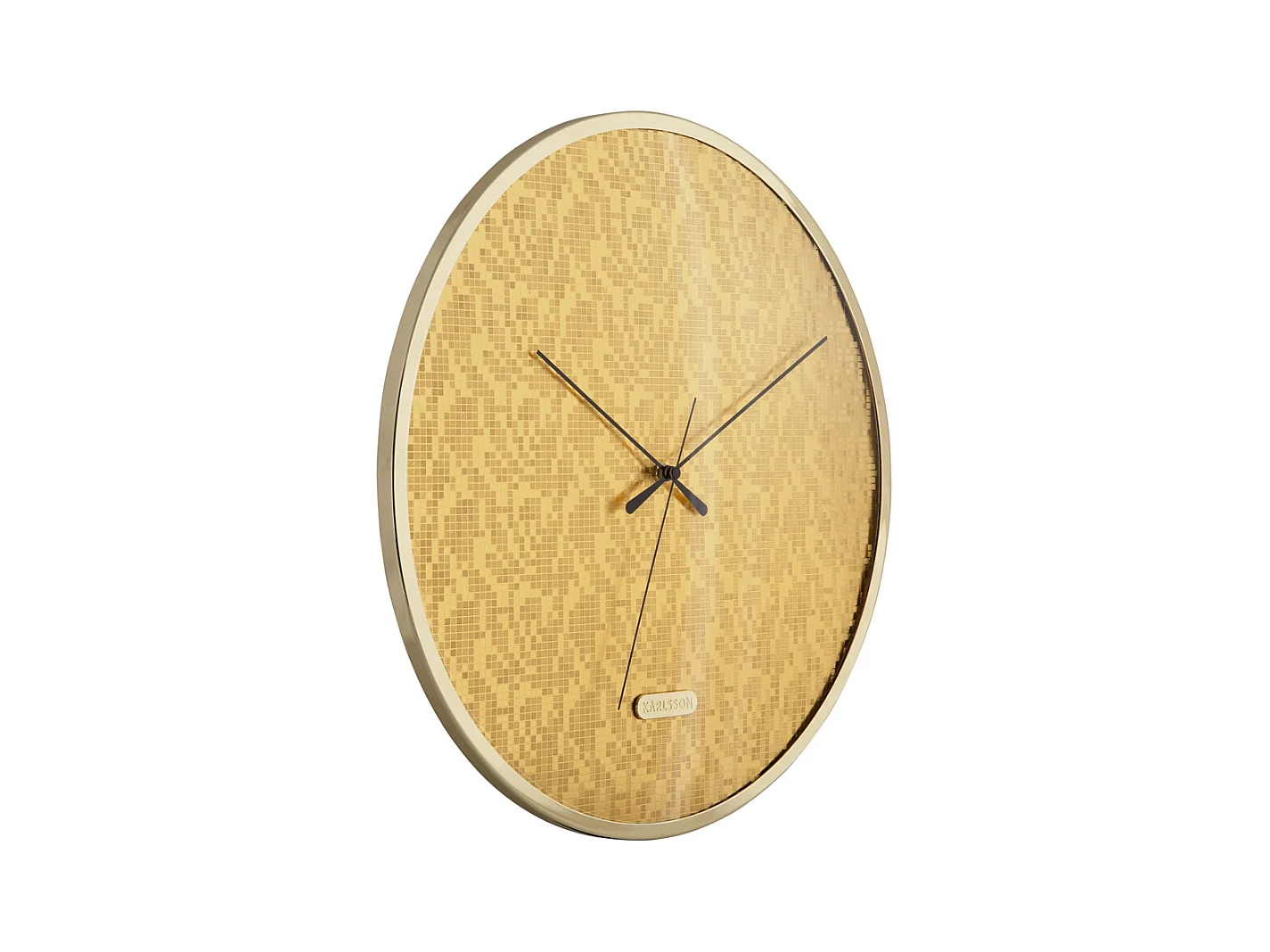 Wanduhr Disco - Gold - Ø40cm
