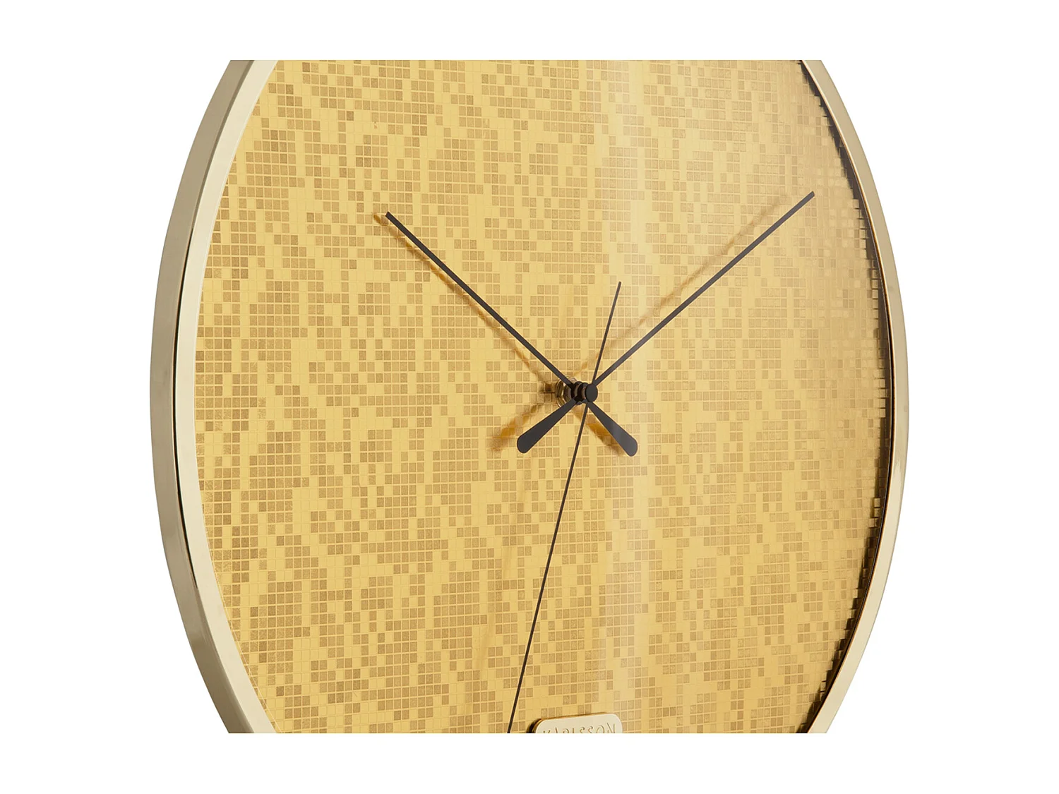 Wandklok Disco - Goud- Ø40cm