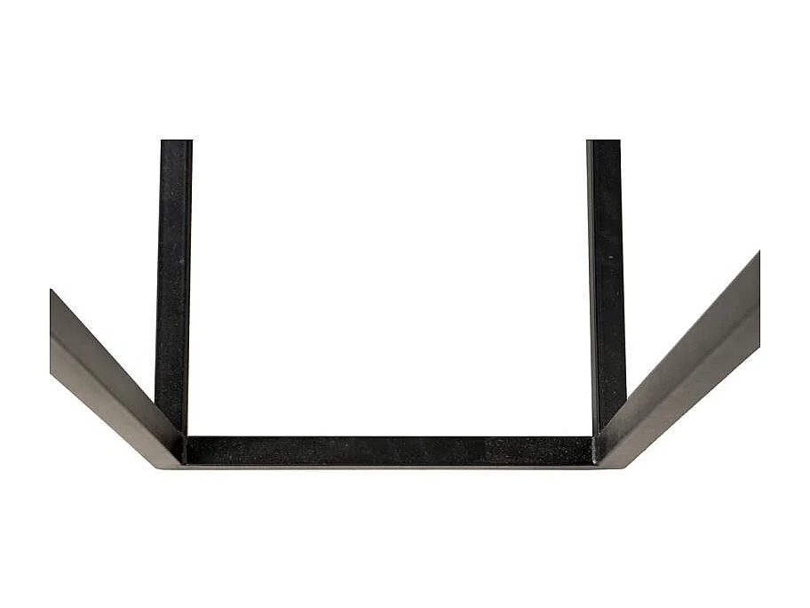 Console en teck et métal - Arden Sellettes gigognes