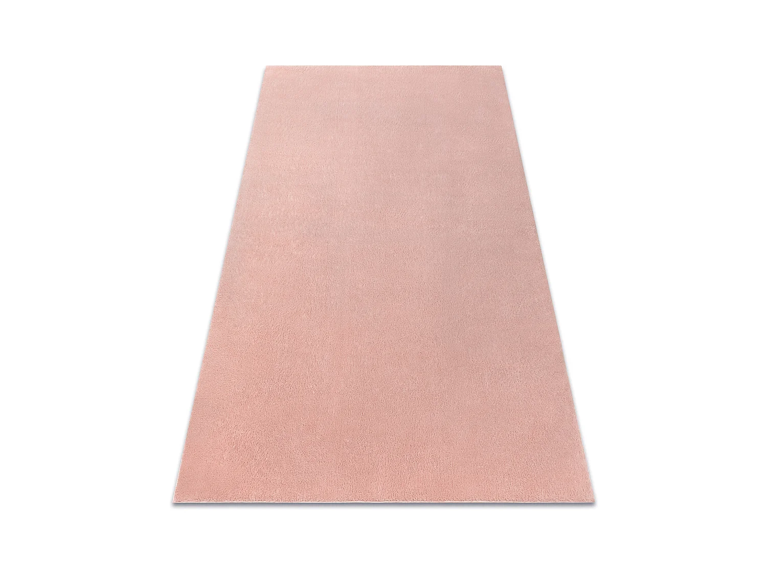 Tapis de lavage moderne LINDO rouge, antidérapant, shaggy 200x290 cm