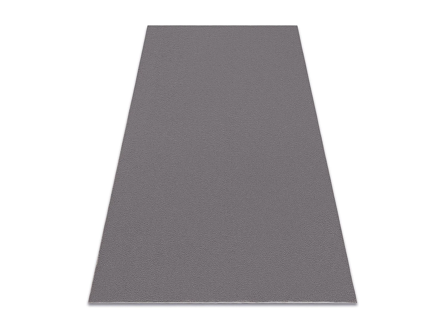 Modern was tapijt LINDO grijs, antislip, shaggy 80x150 cm