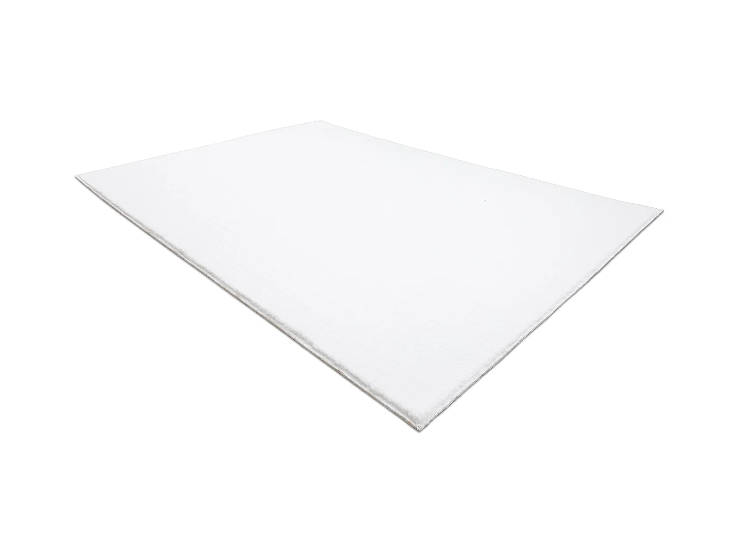 Modern was tapijt LINDO wit, antislip, shaggy 180x270 cm
