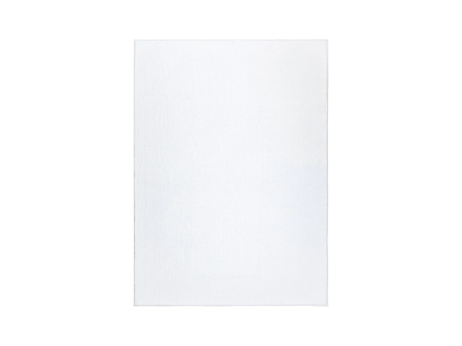 Tapis de lavage moderne LINDO blanc, antidérapant, shaggy 200x290 cm