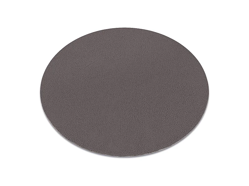 Modern Waschteppich LINDO Kreis grau, rutschfest, zottelig cercle 100 cm