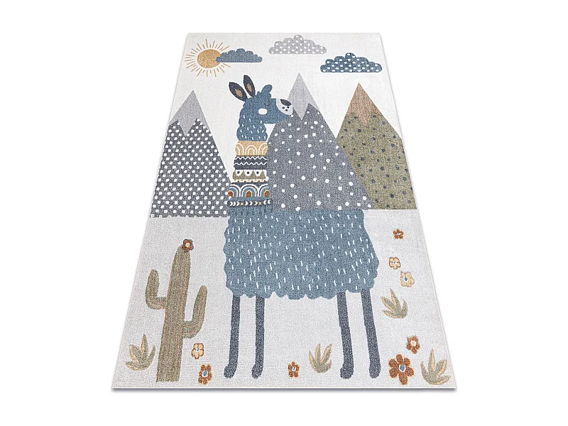 Tapis BONO 8275 Lama crème / gris clair 140x190 cm