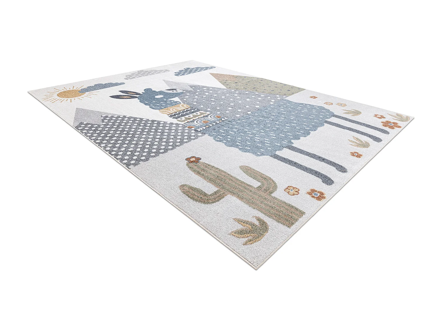 Tapis BONO 8275 Lama crème / gris clair 120x170 cm