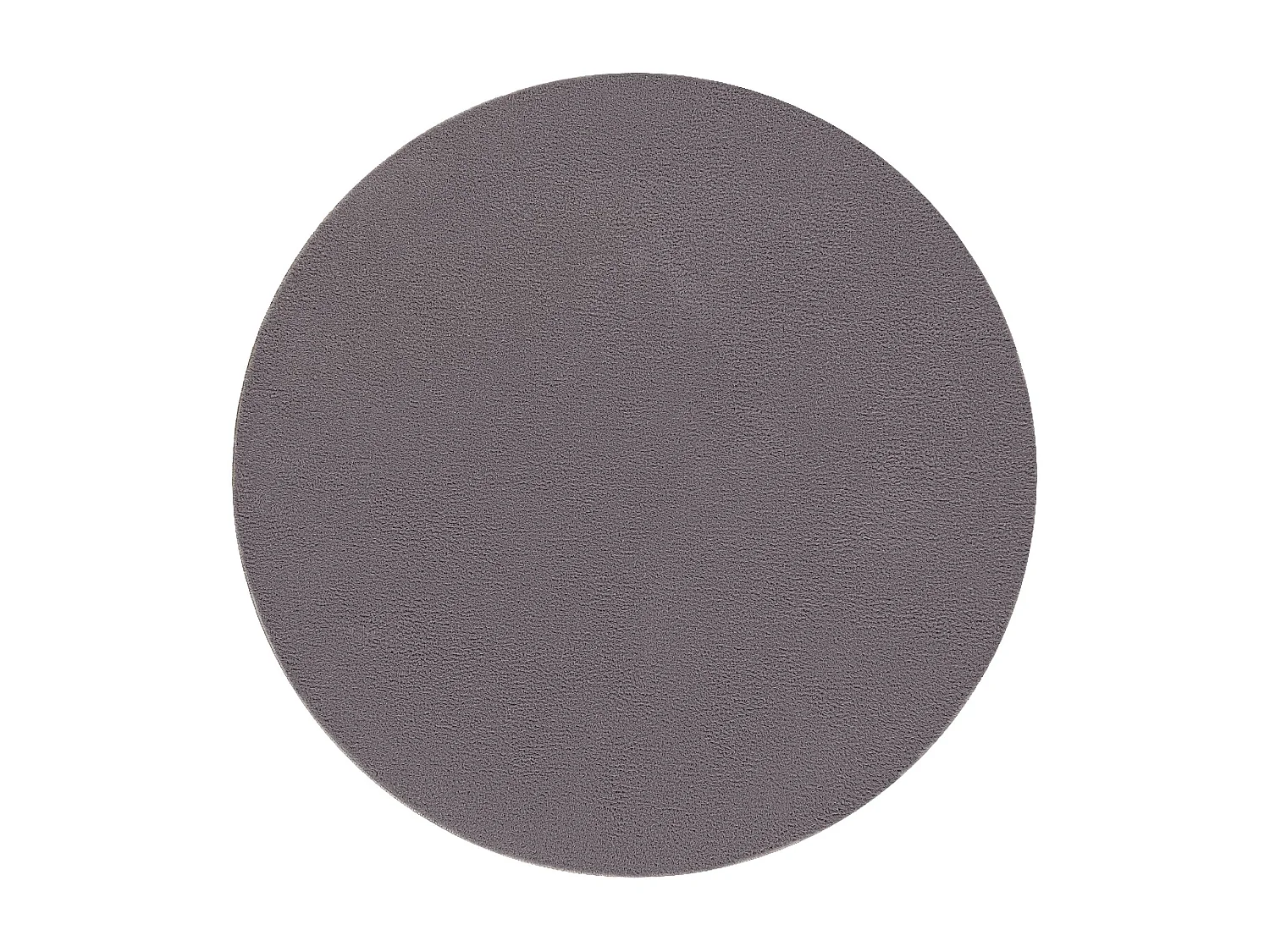 Tapis de lavage moderne LINDO cercle gris, antidérapant, shaggy cercle 200 cm