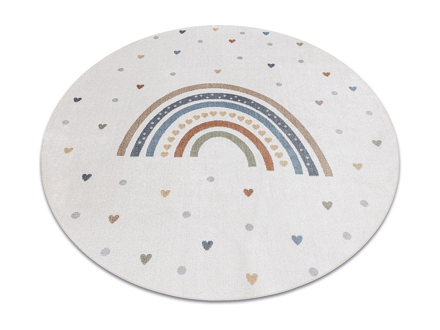 Tappeti Per Bambini In Legno TAPISO Pinky Tappeto Per Cameretta Dei Bambini Rosa Bianco Fiori Foglie Gioco Sottile 160 X 220 Cm | Leroy Merlin Tappeto Morbido Nursery