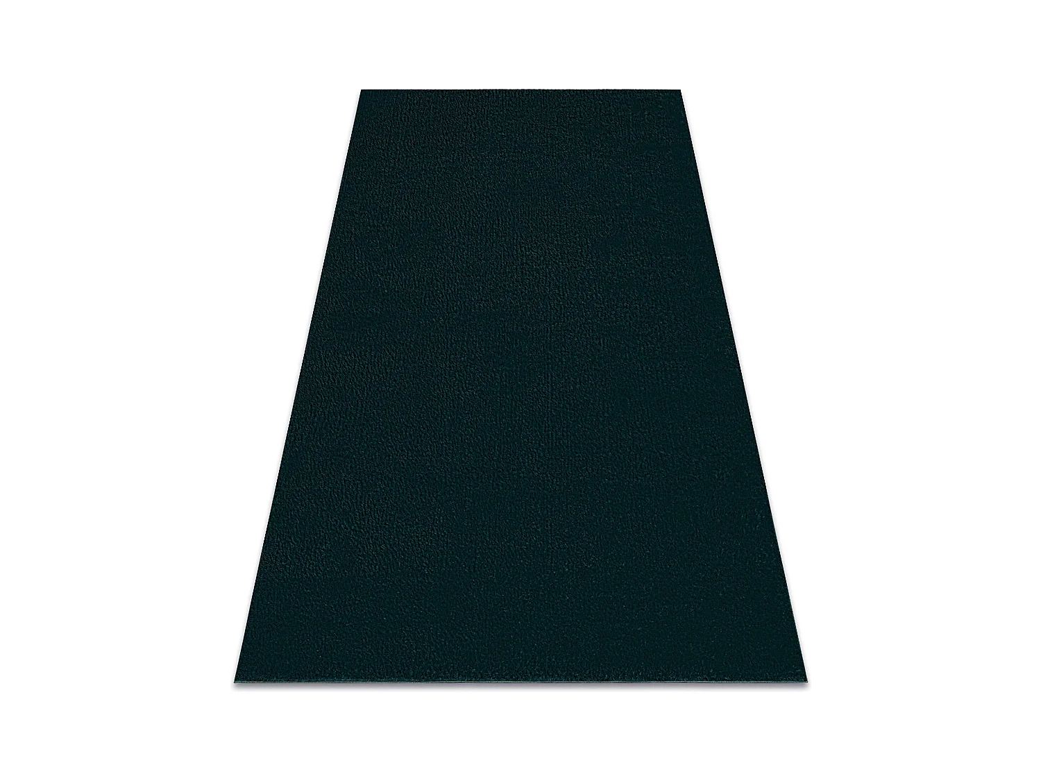 Tapis de lavage moderne LINDO vert, antidérapant, shaggy 80x150 cm