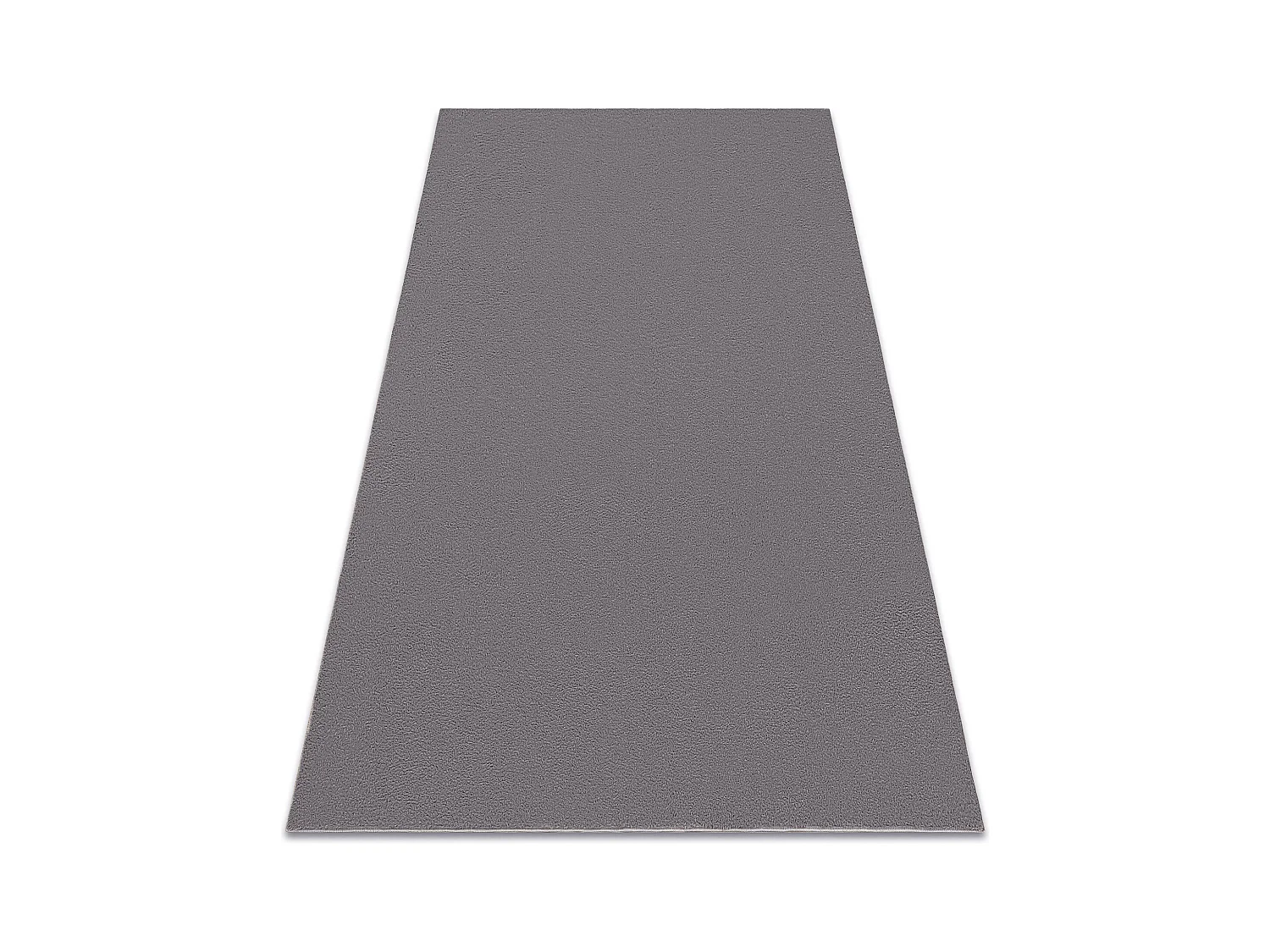 Tapis de lavage moderne LINDO gris, antidérapant, shaggy 140x190 cm
