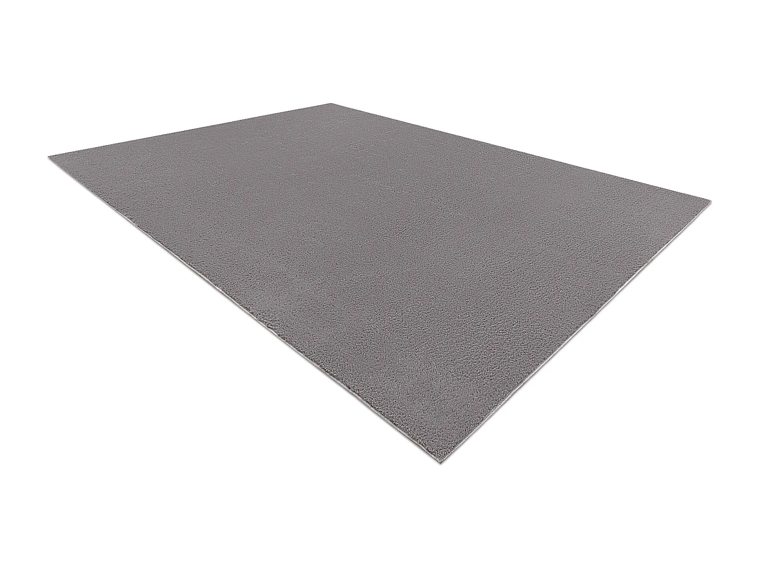 Tapis de lavage moderne LINDO gris, antidérapant, shaggy 140x190 cm