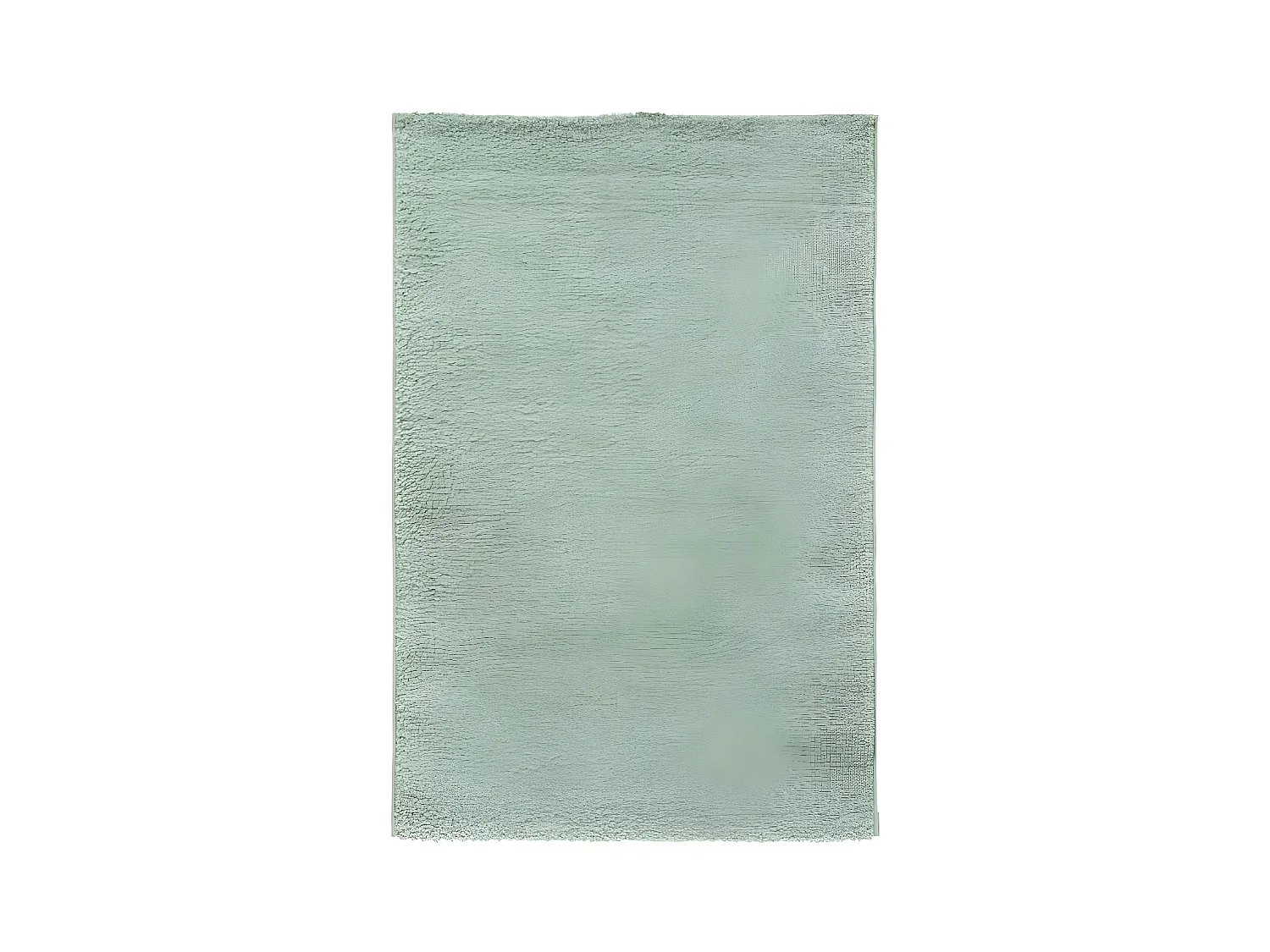 Tapis en polyester vert 100x150cm