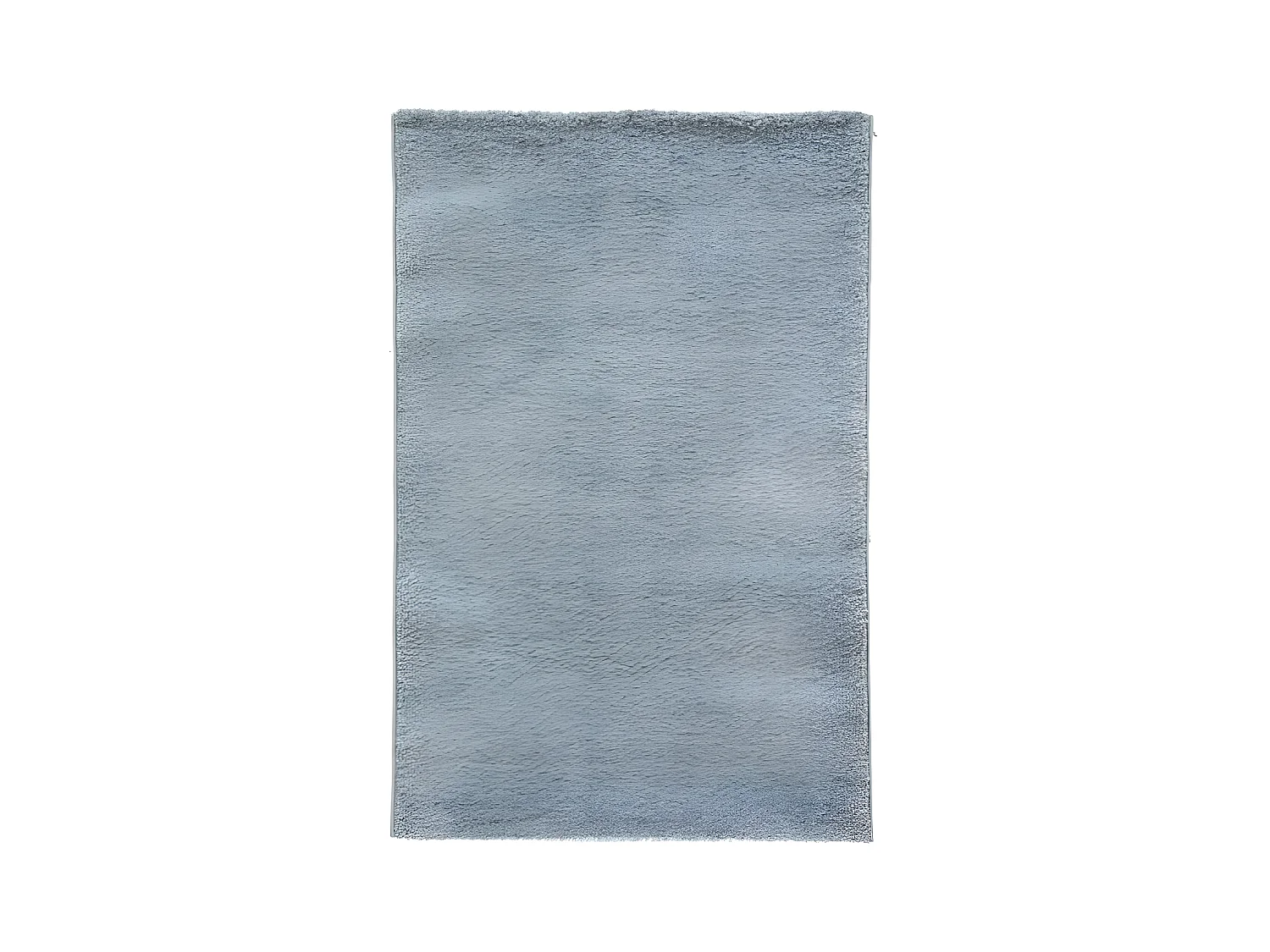 Tapis en polyester bleu 100x150cm