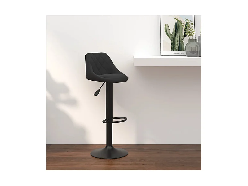 Tabouret de bar Noir Velours