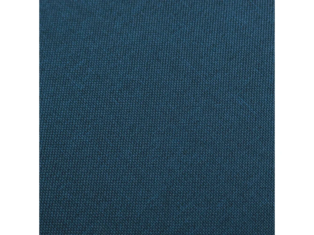 Sgabelli da Bar 2 pz Blu in Tessuto