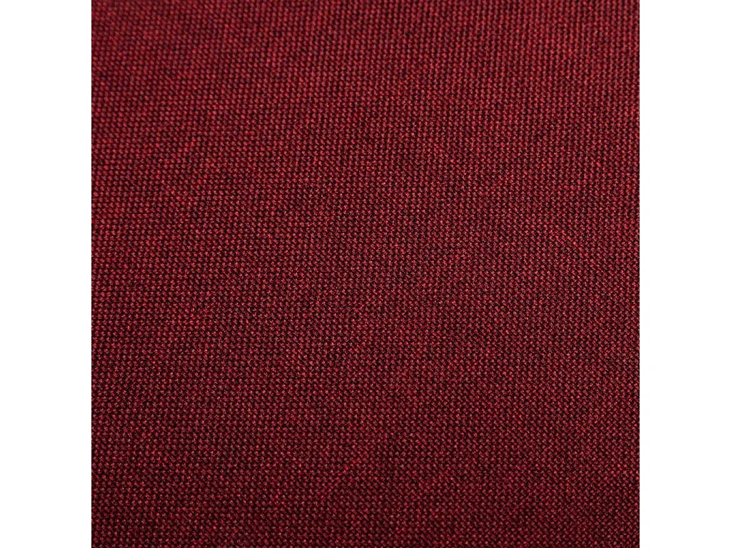 Tabourets de bar lot de 2 rouge bordeaux tissu