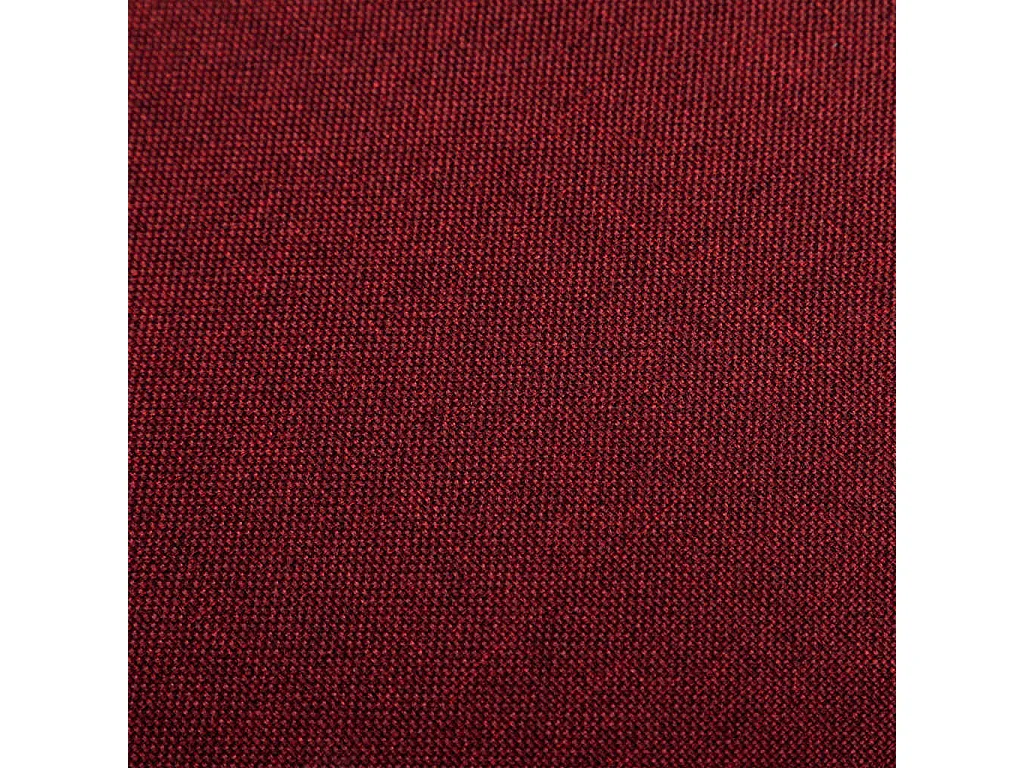 Tabourets de bar lot de 2 rouge bordeaux tissu
