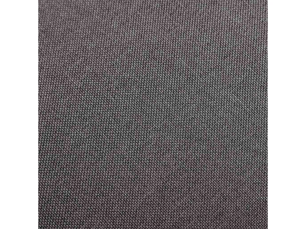 Taburetes de cocina 2 unidades tela gris oscuro