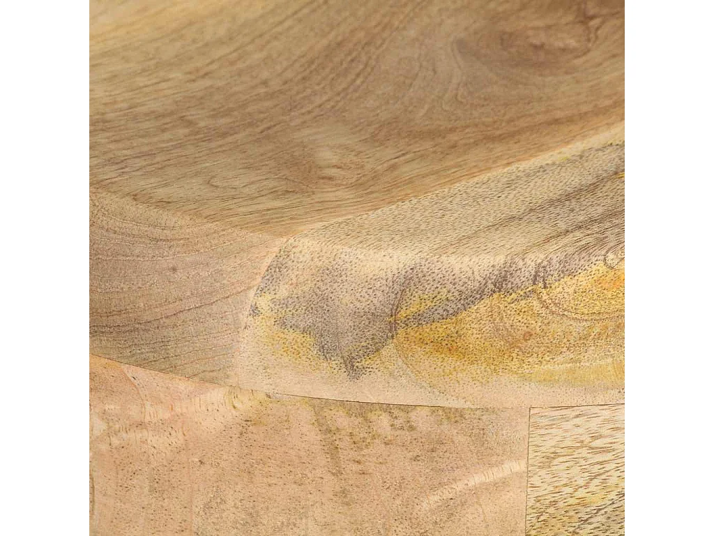 Tabourets de bar lot de 2 52 cm bois de manguier massif