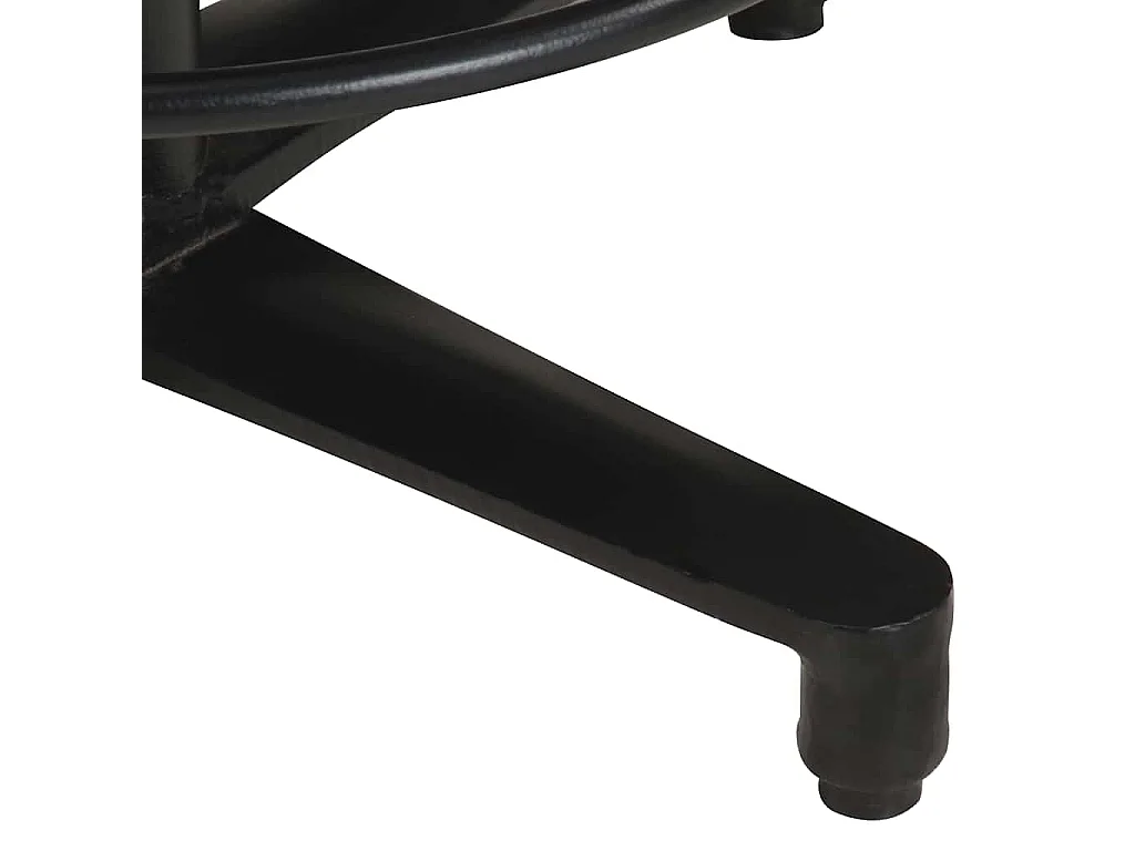 Tabourets de bar lot de 2 76 cm cuir véritable