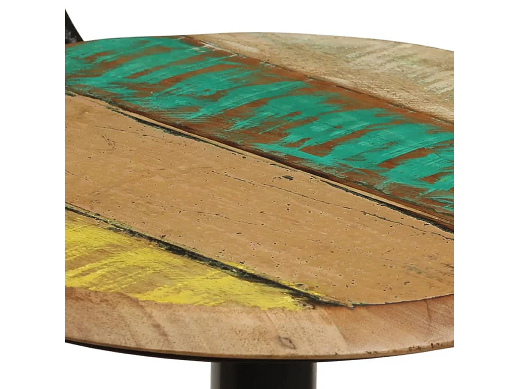 Barhocker 2 Stk. Altholz Massiv