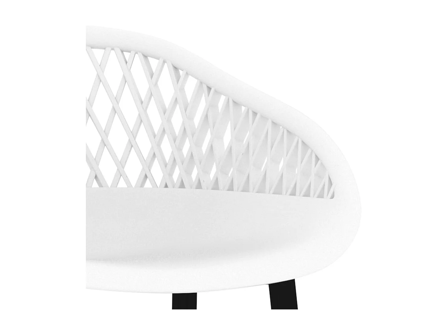 Barhocker 4 Stk. Weiß