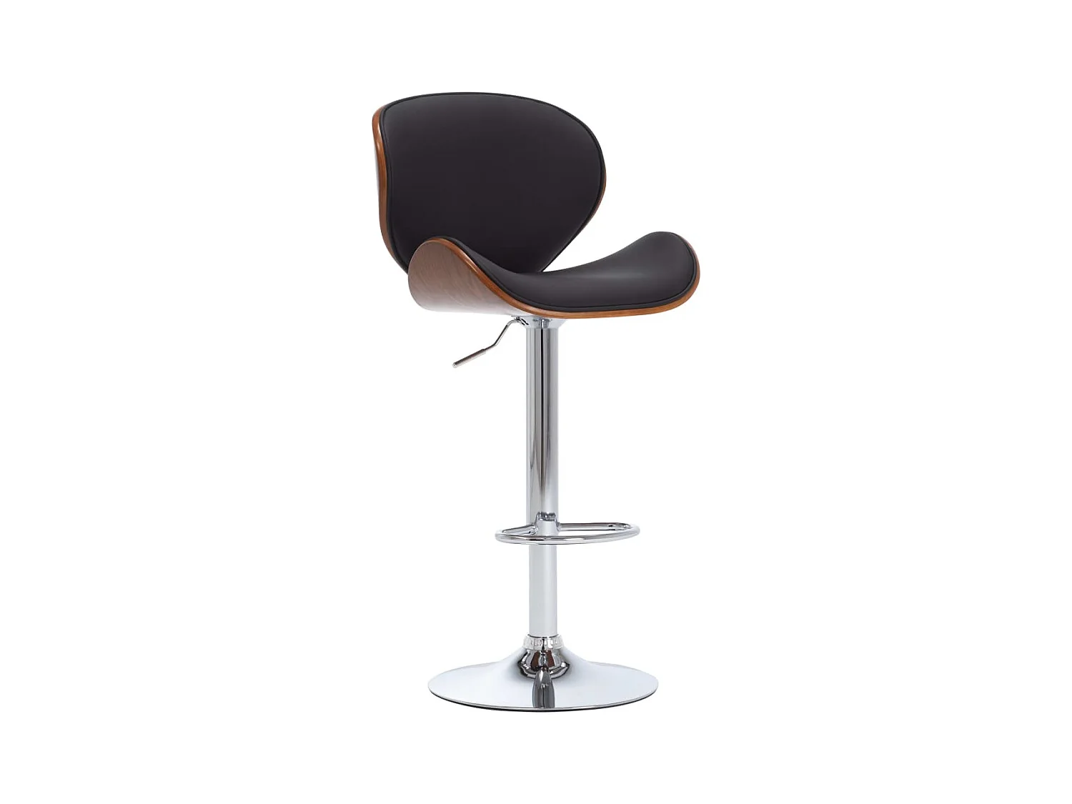 Tabouret de bar Noir Similicuir