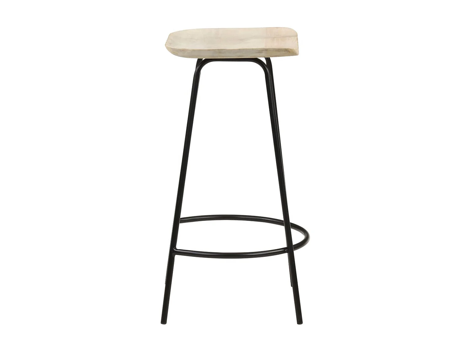 Barhocker 4 Stk. Mango Massivholz