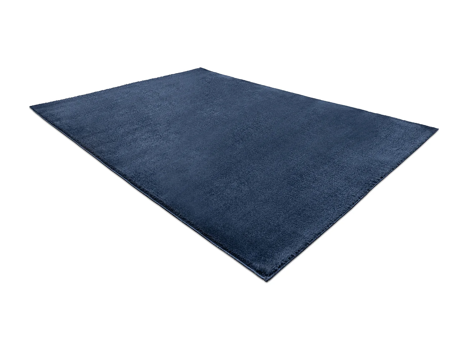 Modern was tapijt LINDO donkerblauw, antislip, shaggy 80x150 cm