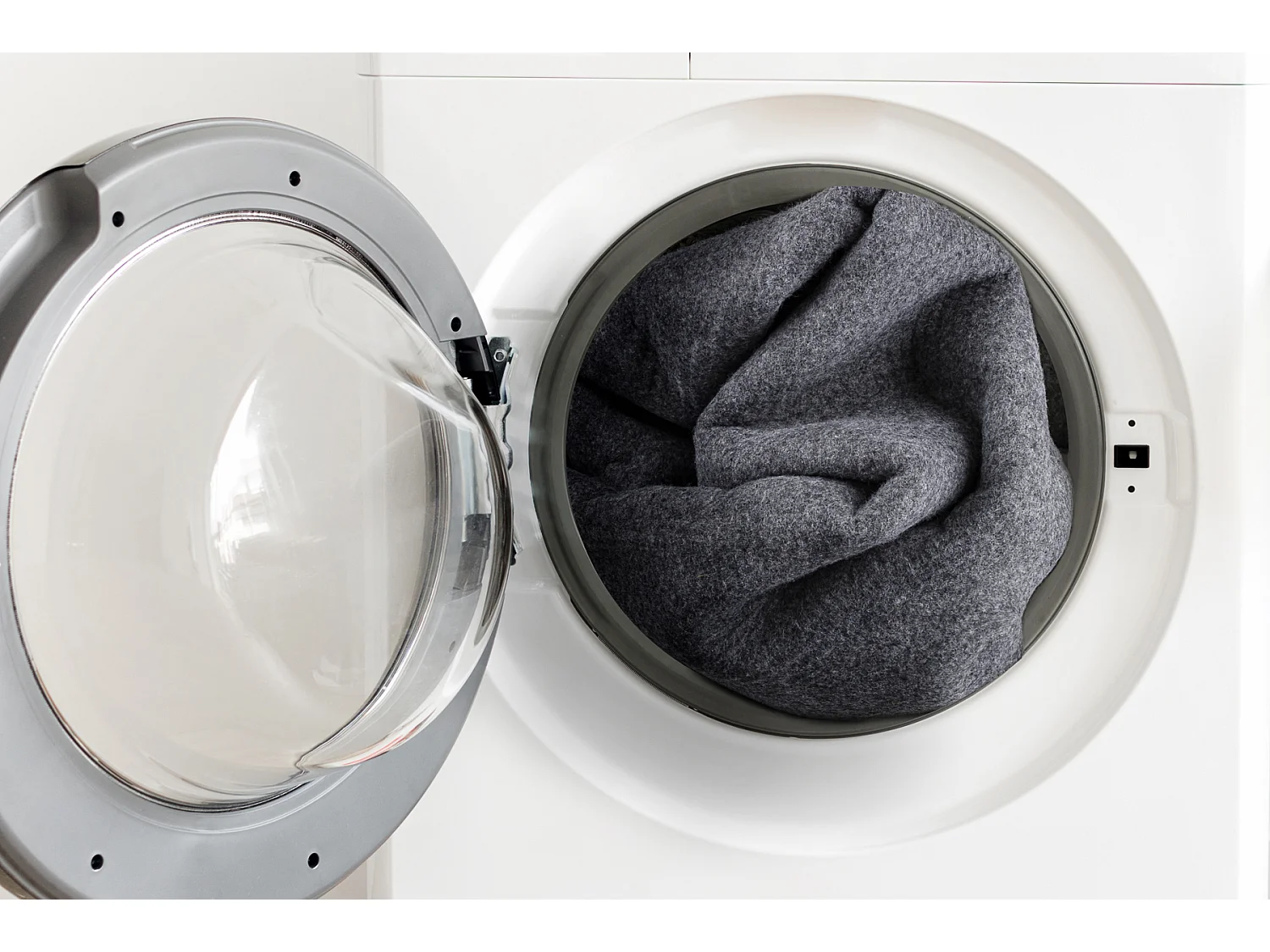 CASABLANCA WASHABLE 71511070 Teppich grau - waschbar, Melange, Schling 80x150 cm