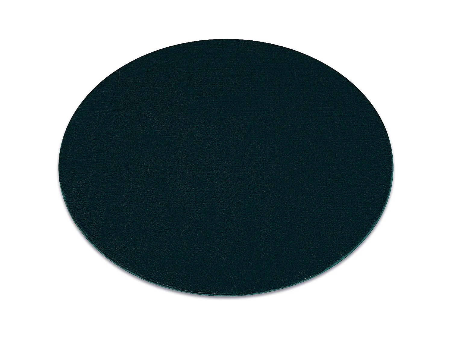Tapis de lavage moderne LINDO cercle vert, antidérapant, shaggy cercle 200 cm