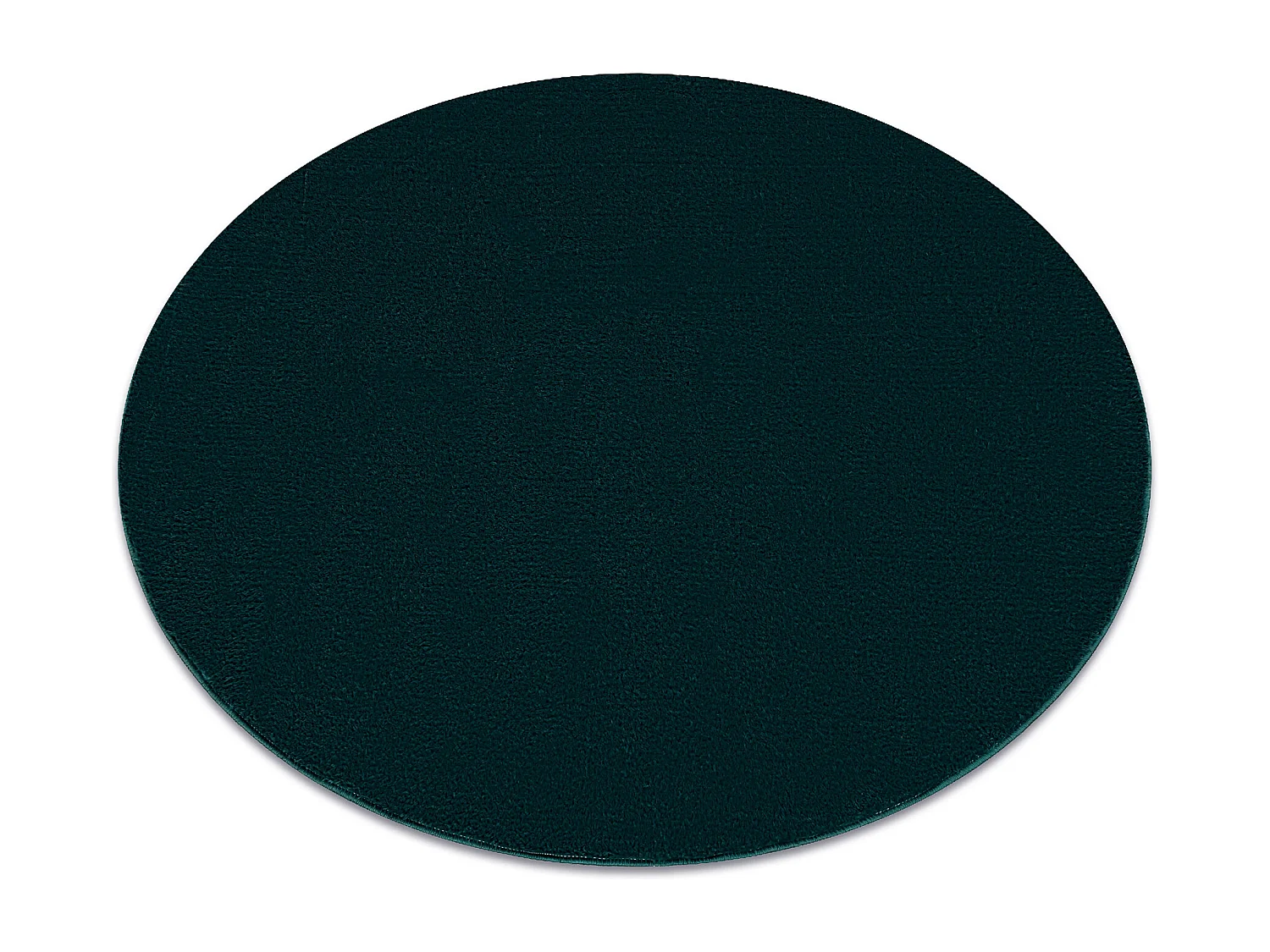 Modern was tapijt LINDO cirkel groen, antislip, shaggy cercle 150 cm