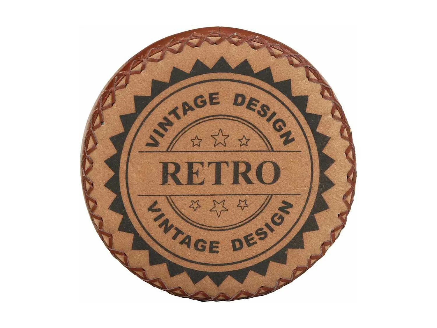 Tabourets de bar lot de 4 cuir véritable