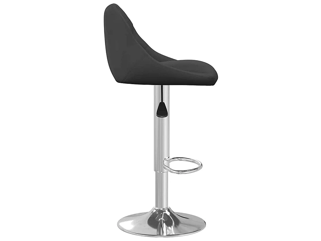 Barhocker 2 Stk. Schwarz Samt